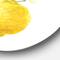 Designart - Floursack Lemon I - Farmhouse Metal Circle Wall Art